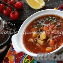 Чехословацкий суп с фаршем - рецепт с фото