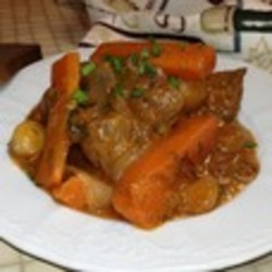 Тушеная говядина