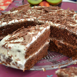 Шоколадный торт на кефире *Фантастика*