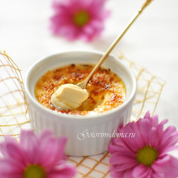 Крем-брюле (Creme Brulee) - пошаговый рецепт с фото на Готовим дома