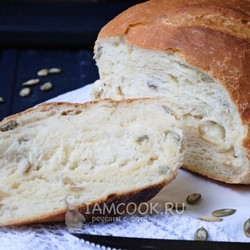 Хлеб с тыквенными семечками