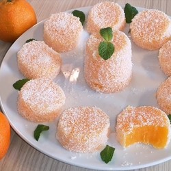 Мандариновый рахат-лукум.