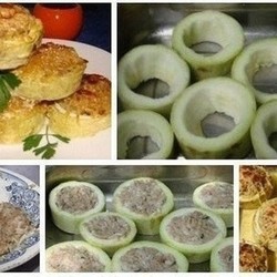 Фаршированные Кабачки