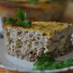 Запеканка с гречкой и курицей