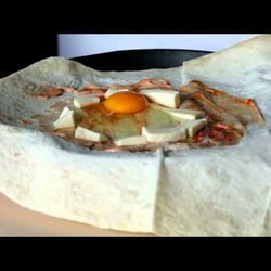 Быстрый завтрак из лаваша.