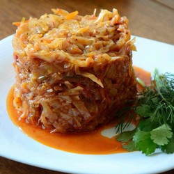 Тушёная капуста