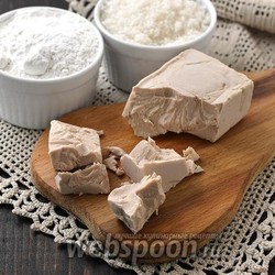 Как развести живые дрожжи для теста правильно на Webspoon.ru