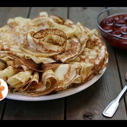 Тонкие "Столовские" Блины на Молоке к Масленице ✧ Универсальный Рецепт