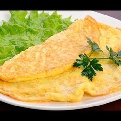 Французский омлет из трёх яиц от Жана Имбера