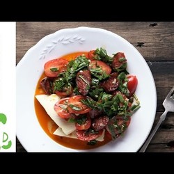 Андалузский Салат С Чоризо И Помидорами || iCOOKGOOD on FOOD TV || Салаты