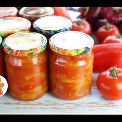 Лечо на Зиму ✧ Простой Рецепт без Уксуса и Стерилизации