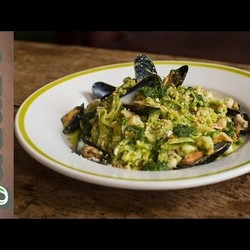 Seafood Pasta & Almond Pesto | Gennaro Contaldo