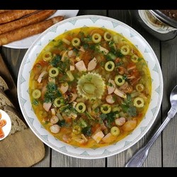 Солянка мясная сборная (суп)