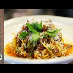 Arrabbiata with Spaghetti