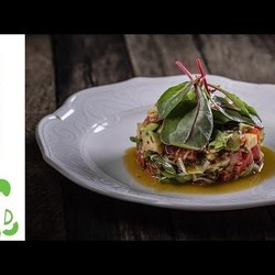 Салат с Соленой Семгой и Авокадо || iCOOKGOOD on FOOD TV || Салаты