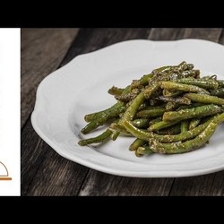 Стручковая Фасоль с Соусом Песто || iCOOKGOOD on FOOD TV || Гарниры