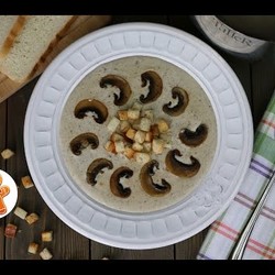 Крем-суп из шампиньонов, просто и очень вкусно