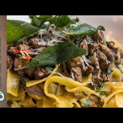 Chicken Liver Tagliatelle