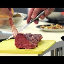 Рецепт Бефстроганов со сметанным соусом Бешамель (ТВ Еда)