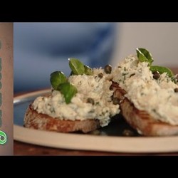 Classic Crostini: Toasted Bread with Tuna and Ricotta @On Blackheath