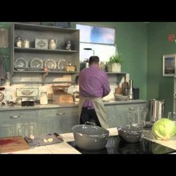 Борщ с пампушками