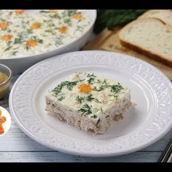 Заливное из Курицы "Курочка под Снегом"