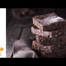 Шоколадный Брауни с Морской Солью || iCOOKGOOD on FOOD TV || Выпечка