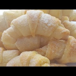 Творожные рогалики