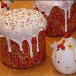 Панеттоне (итальянский кулич) на закваске