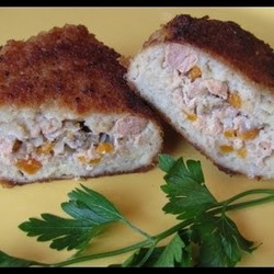 Котлеты из двух сортов рыбы