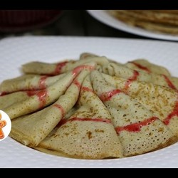 Заварные блинчики на молоке