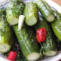 Малосольные огурцы