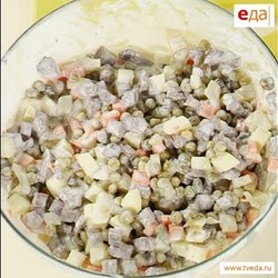 Салат "ОЛИВЬЕ" от Ильи Лазерсона / Обед безбрачия / русская кухня