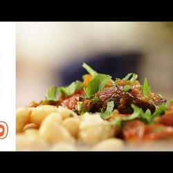 Телячья Голяшка, Тушенная с Помидорами и Красным Вином || iCOOKGOOD on FOOD TV || Мясо