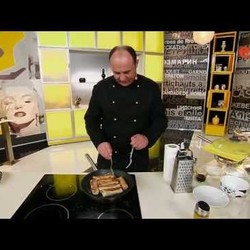 Блинчики с жареной капустой