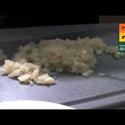 Тартар из морского гребешка