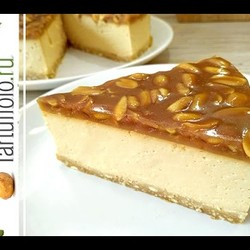 Карамельный торт без выпечки