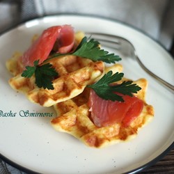 Венские вафли с сыром