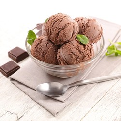 Диетическое шоколадное мороженое