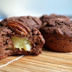 Шоколадно-банановые кексы