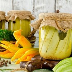 Кабачки в горчично-остром соусе на зиму