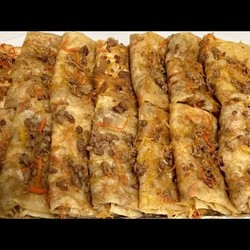 YUPQA / Юфка. The best Uzbek traditional food Yufka. English subtitles