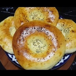 Узбекская лепешка. Оби-нон - лепешка на каждый день. Лепешки на ифтар