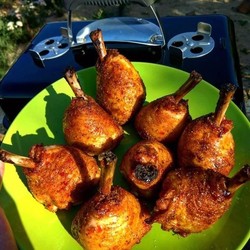 Готовим кyриные Чупa-чупсы