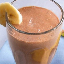 Шоколад, бананом, молоко