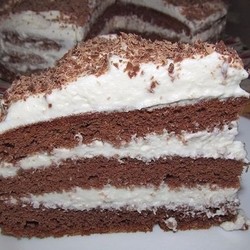 шоколадный торт на кефире