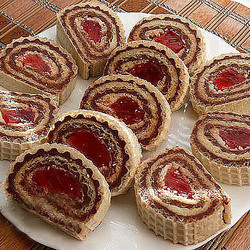 "Вафельный рулет"