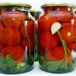 Помидоры на зиму с яблочным уксусом в литровых банках