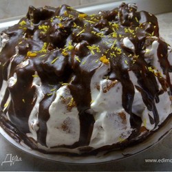 Торт "Кудрявый парень".