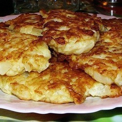 Капустные оладушки на кефире.